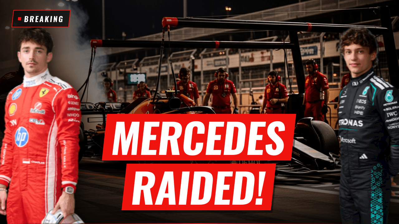 Ferrari Executes Major Technical Raid on Mercedes, AI-generated image
