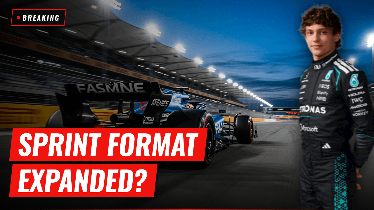 F1 to Expand Sprint Race Format for 2027 Season, AI-generated image