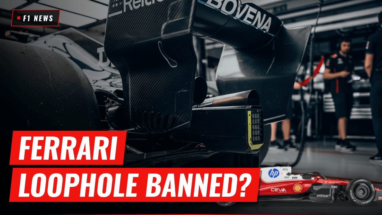 FIA Bans Ferrari's 'Exhaust Loophole' Ahead of 2027 Season, AI-generated image