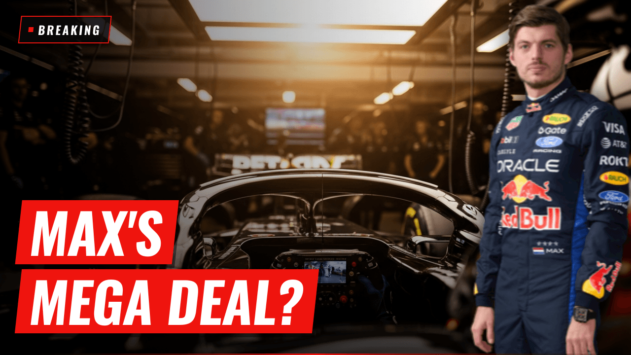 Red Bull Tables Massive Five-Year Contract Extension to Max Verstappen, AI-generated image