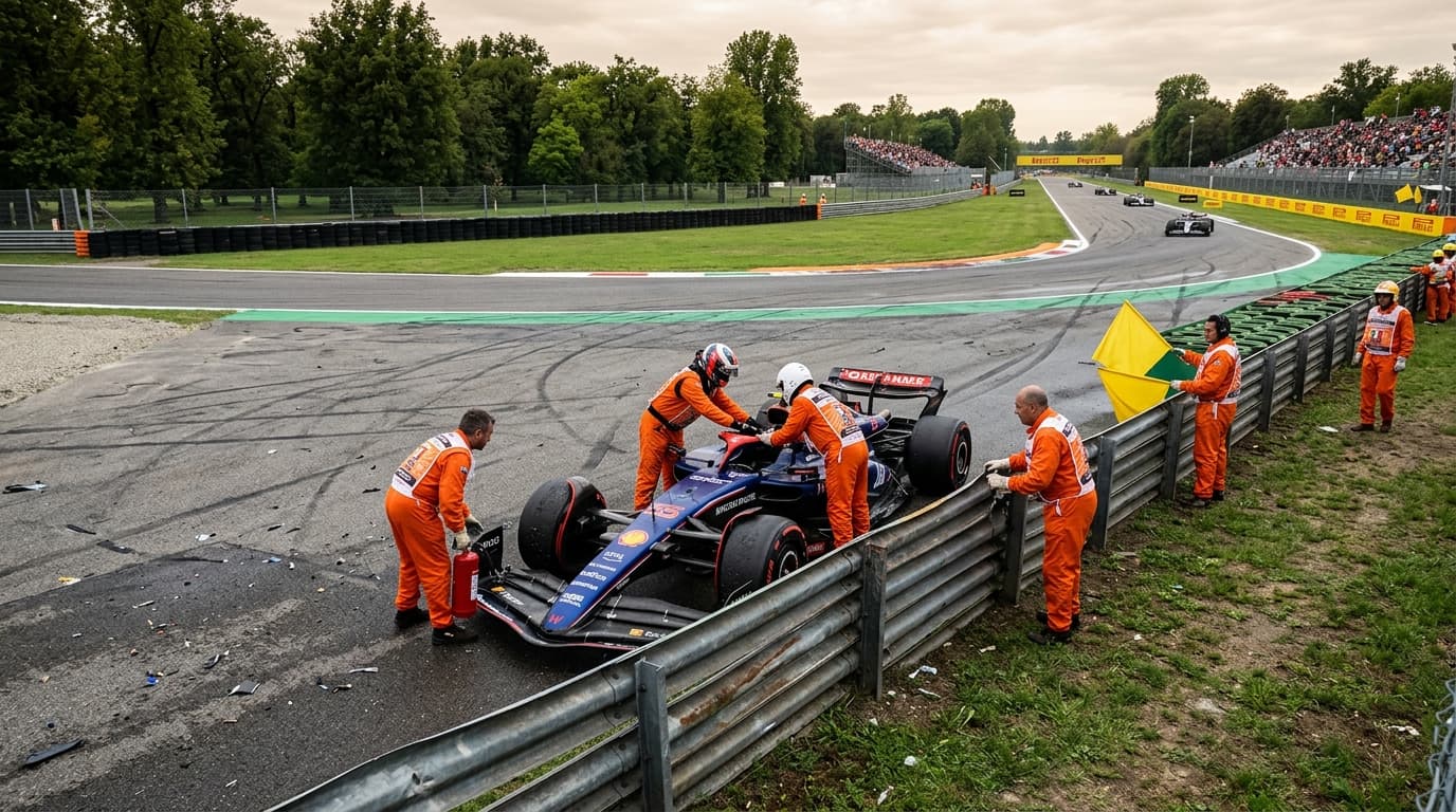Isack Hadjar Ruled Out of Italian Grand Prix, door AI gegenereerde afbeelding