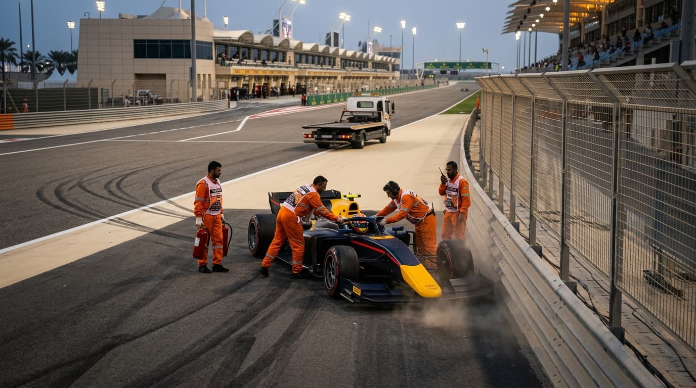 Isack Hadjar Ruled Out of Spanish Grand Prix, AI-generated image