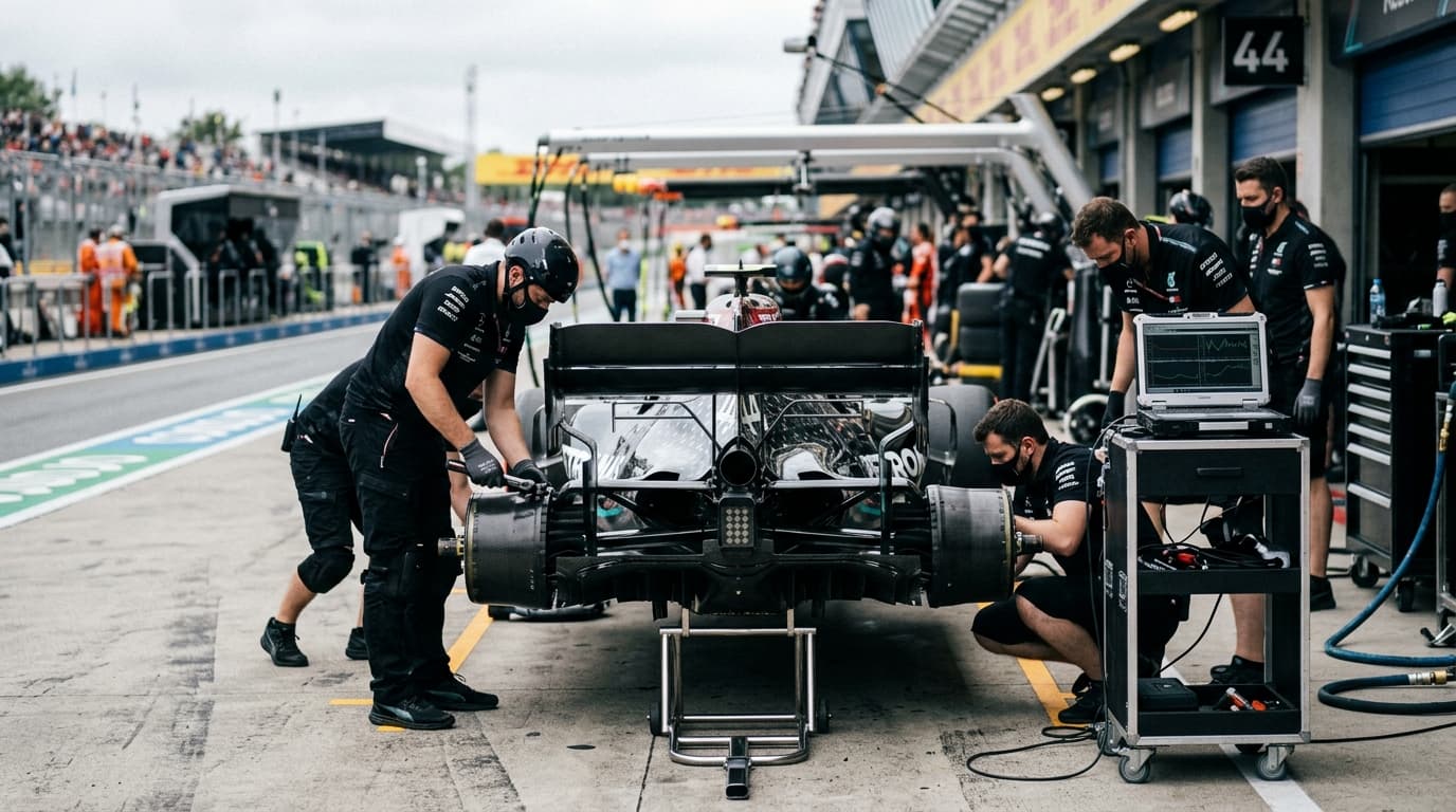 Decoding F1 Grid Penalties: Why Drivers Start Out of Position, AI-generated image