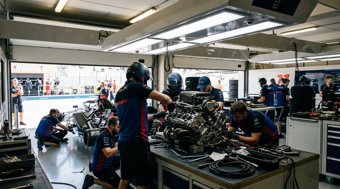 Honda Restructures F1 Engine Leadership as Fukao Replaces Kakuda, AI-generated image