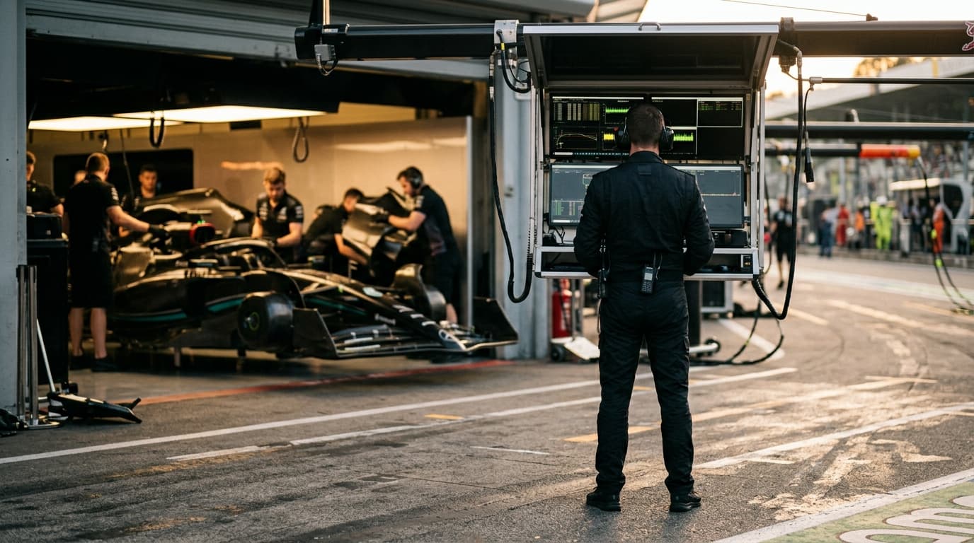 F1 2027 Driver Market Rumors: Alonso, Cadillac, and Red Bull, AI-generated image