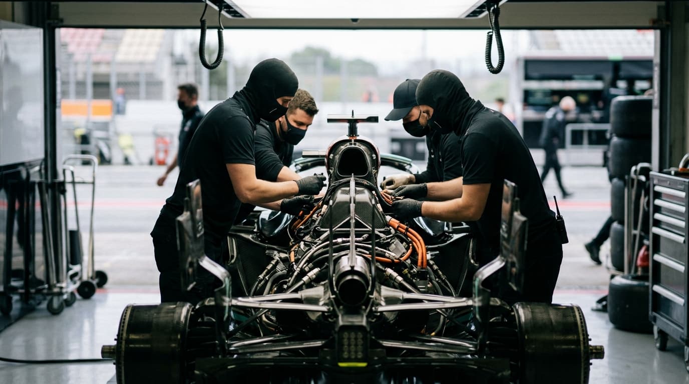 F1 Energy Management Explained: How Hybrid Power Shapes Races, AI-generated image