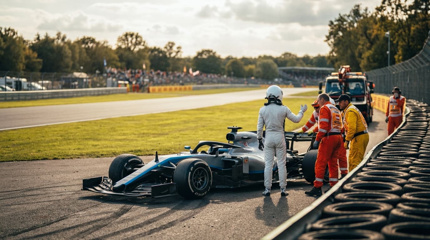 Esteban Ocon to Leave Haas at End of 2026 Season, AI-generated image