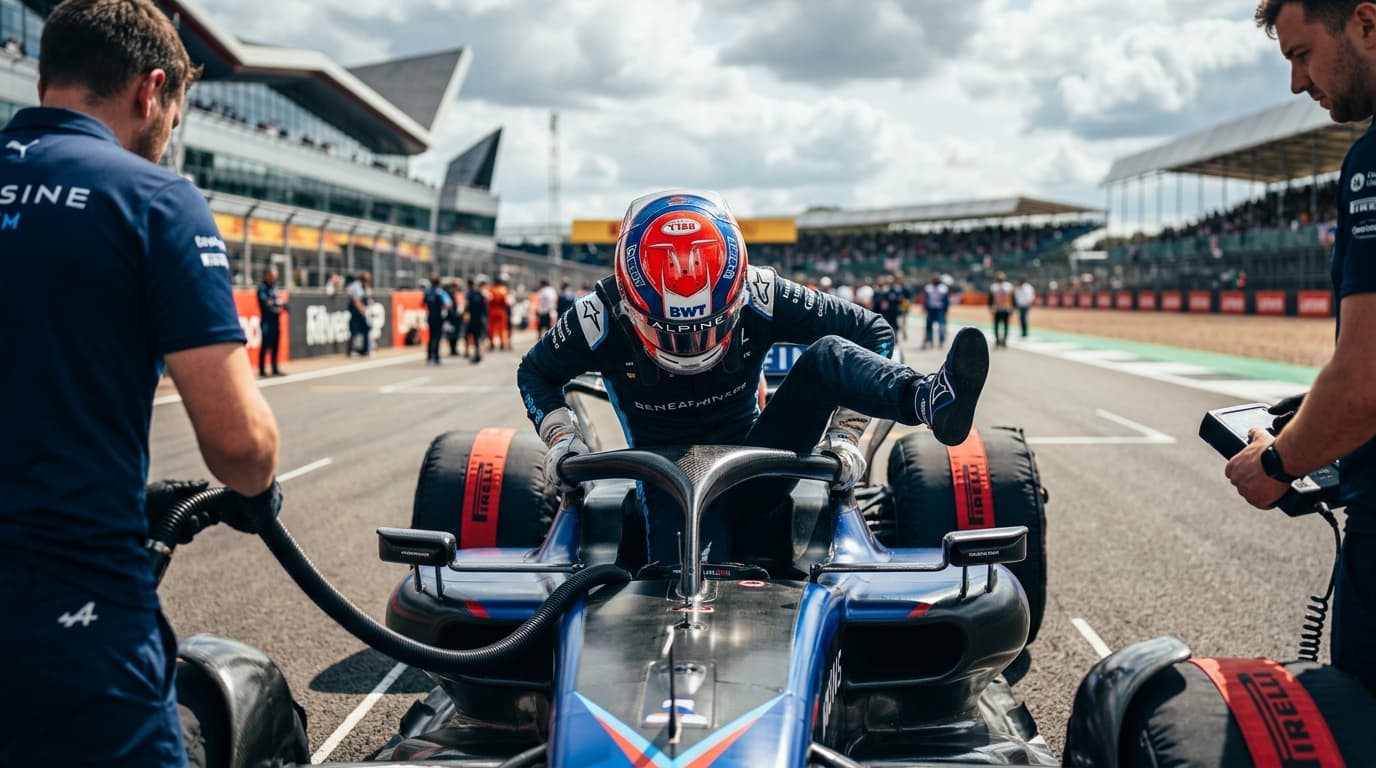 How F1 Standing Starts Work: The Science Behind the Launch, image générée par IA