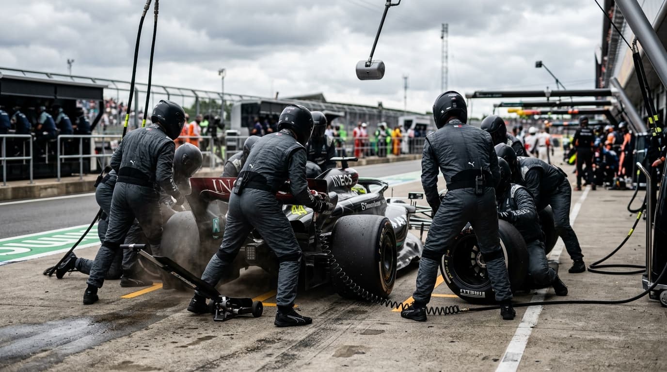 FIA Confirms Formula 1 Return to V8 Engines in 2030, KI-generiertes Bild