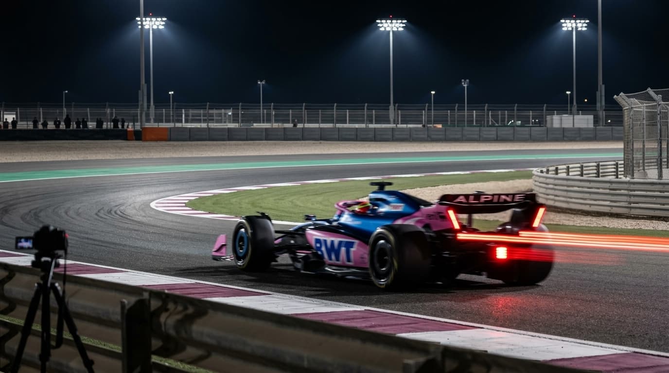 Paddock Whispers: Cadillac Eyeing Ocon, Colapinto, McLaren Shifts, AI-generated image