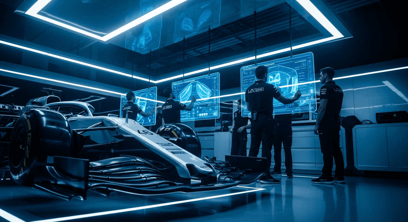 Red Bull Technical Chief Paul Monaghan to Lead Cadillac F1 Project, AI-generated image