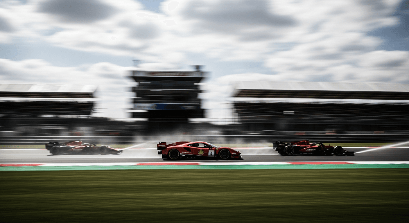 Ferrari Triumphs at Silverstone: A 2026 British Grand Prix Review, AI-generated image