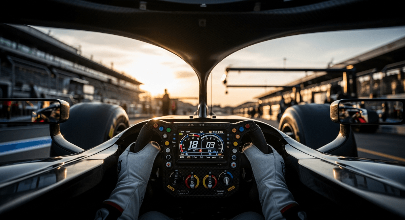 Pato O'Ward Departs McLaren Formula 1 Reserve Role, AI-generated image