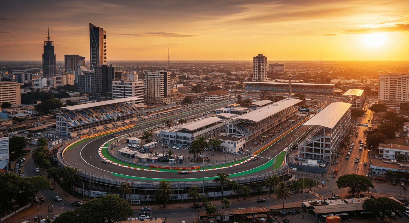 Nigeria Launches Official $500M Bid to Host Formula 1 Grand Prix, AI-generated image