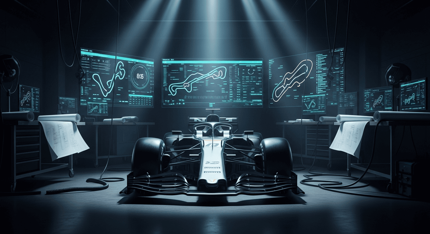 Adrian Newey Returns to Red Bull Racing in Massive Overhaul, AI-generated image