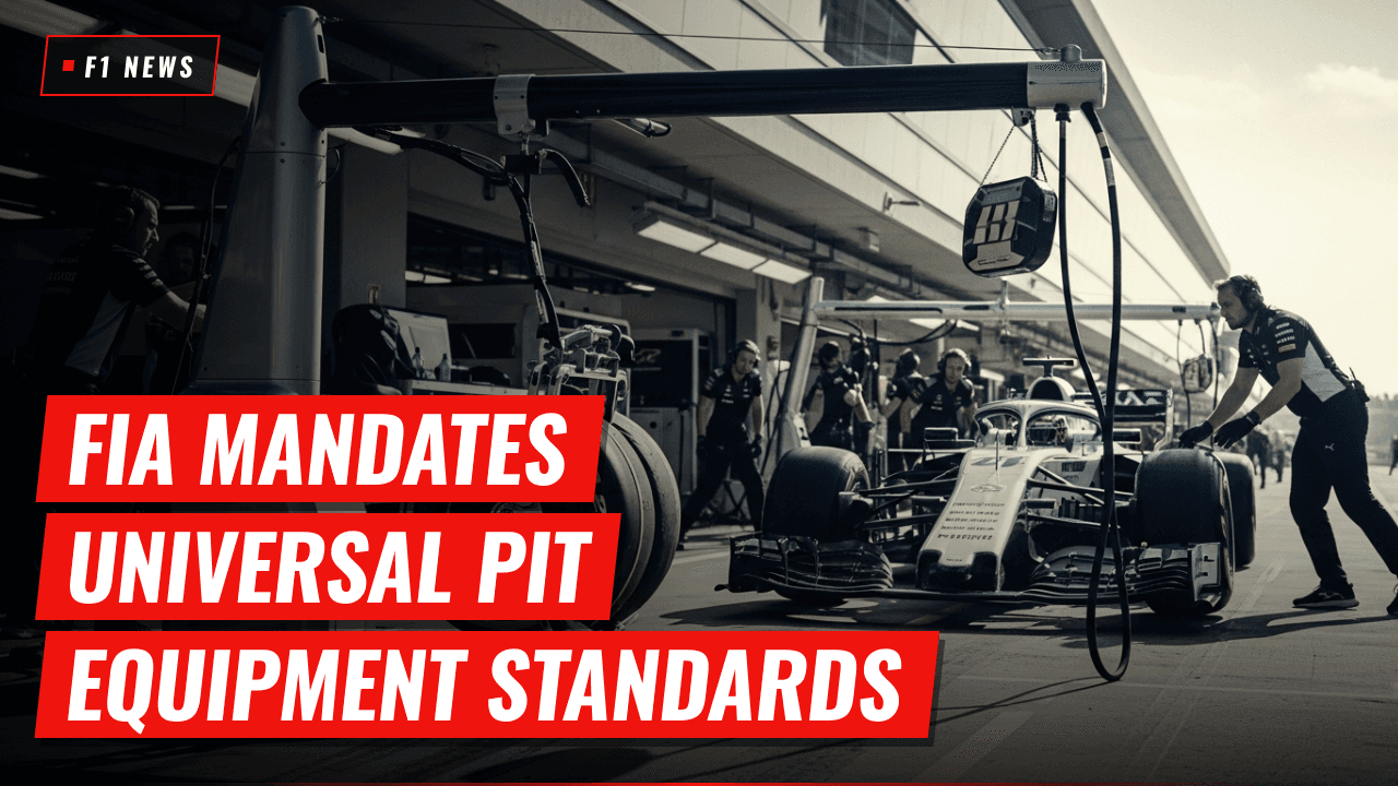 FIA Mandates Universal Pit Equipment Standards for 2027 Season, door AI gegenereerde afbeelding