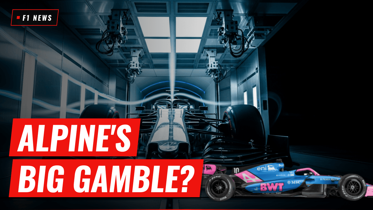 Alpine Unveils State-of-the-Art Wind Tunnel at Enstone, AI-generated image