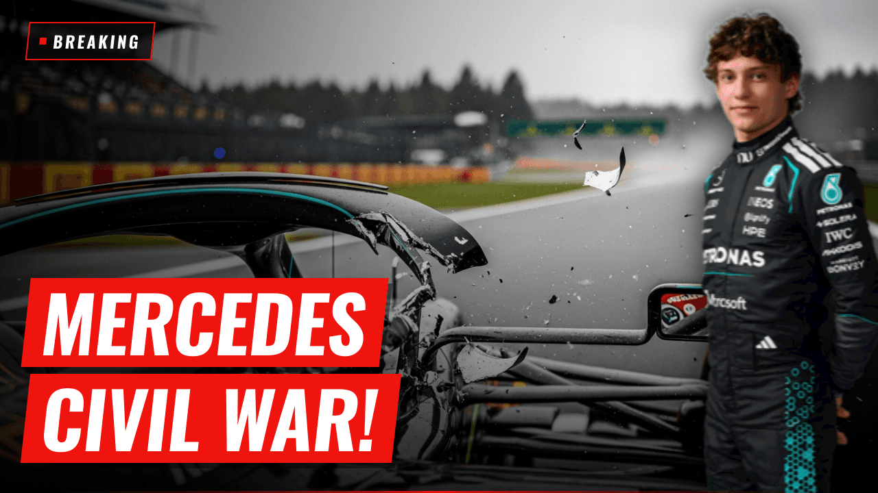 Mercedes Civil War Explodes at Spa: Antonelli Extends Championship Lead, door AI gegenereerde afbeelding