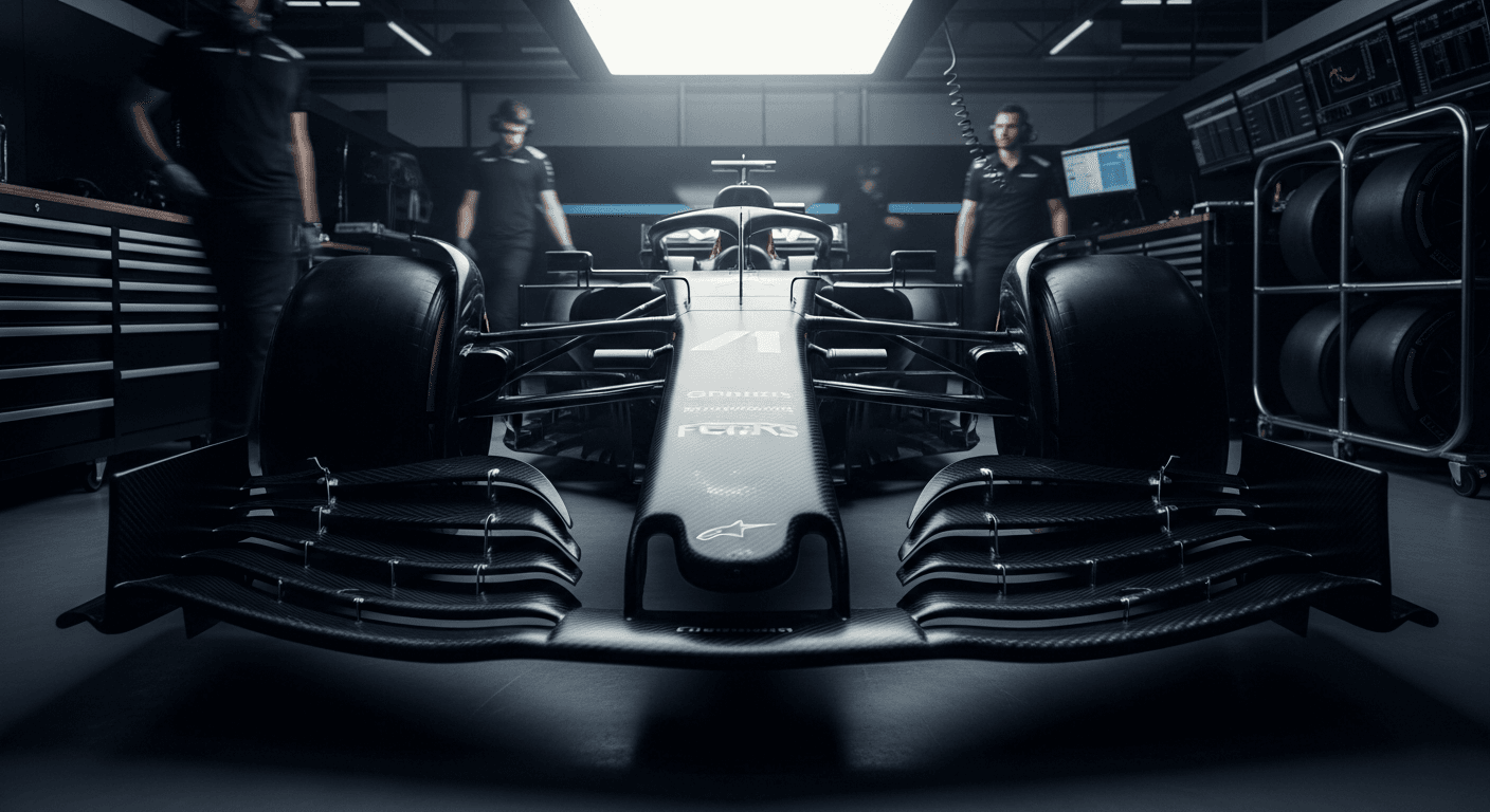 2026 F1 Paddock Rumors: Driver Shifts and Team Strategy, AI-generated image