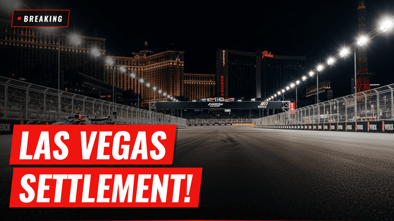 Liberty Media Settles 2023 Las Vegas Grand Prix Lawsuit for $3 Million, AI-generated image