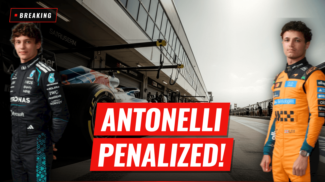 Championship Leader Kimi Antonelli Handed Grid Penalty for Hungarian GP, AI-generated image