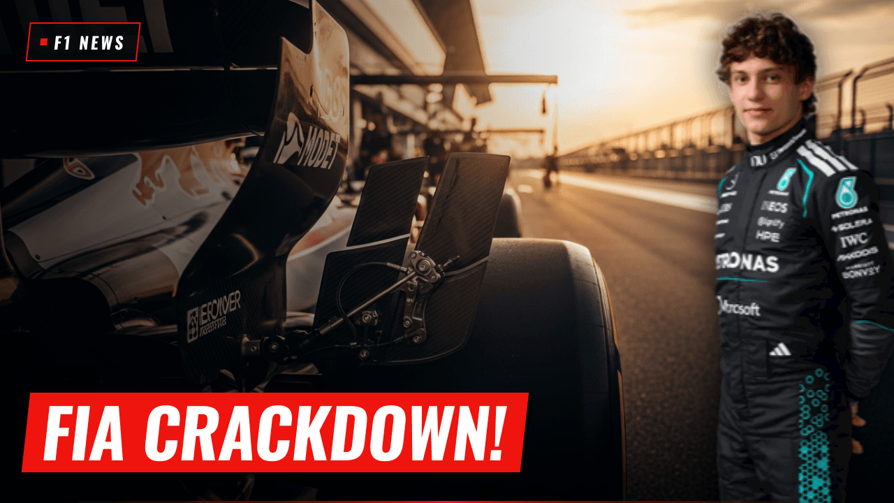 FIA Issues New 'Active Aero' Monitoring Directive for 2026 Season, AI-generated image